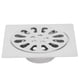 thumbnail image 1 of Cubierta de drenaje de piso cuadrada para ducha de baño de aleación de zinc individual, desodorante para cocina, 1 of 11