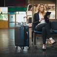 thumbnail image 5 of Housse de Valise Protectrice 8 Pcs, Housse de Protection pour Valise, Housse de Roue de Bagage en Silicone, Protecteur de Valise Convenant à la Plupart des Bagages, 5 of 5