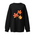 thumbnail image 6 of Frostluinai Fall Sweatshirts for Women Thanksgiving Oversizd Pullover Long Sleeve Crew Neck Loose Sweat Shirts Graphic Pullover Tops, 6 of 6