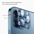 thumbnail image 3 of 1Pcs for iPhone 14 15 Pro Max Metal + Glass Lens Protective Cover for iPhone 14 Plus 12 13 Mini 11 Pro Max Camera Protector Film (Pink,For iPhone 15 (Plus)), 3 of 7