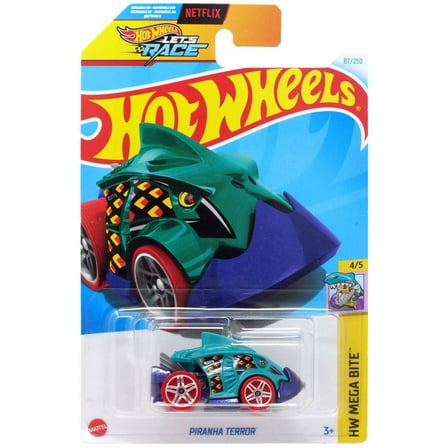 Hot Wheels HW Mega Bite Piranha Terror Diecast Car
