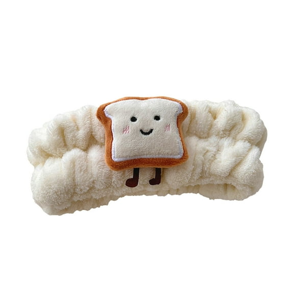 Headband Hair Ties, Wrist Wash Bands, Absorbent Microfiber Face Wash Bands for Makeup and Skin Care, Soft Comfortable Elastic Hair Accessories for Women and Girls