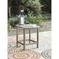 thumbnail image 3 of Signature Design by Ashley Sundown Treasure Patio End Table in Grayish Brown, 3 of 5