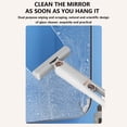 thumbnail image 3 of Jiaeri Self Squeezing Mop, Mini Absorbent Mop for Glass Windows Floors, Portable Hand Wash Mop with Strong Water Lock, Compact Desktop Kitchen Bathroom Cleaning Tool, Easy Storage Lazy Mop, 3 of 8