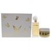 Hanae Mori Butterfly by Hanae Mori for Women - 2 Pc Gift Set 3.4oz EDP Spray, 8.5oz Body Lotion