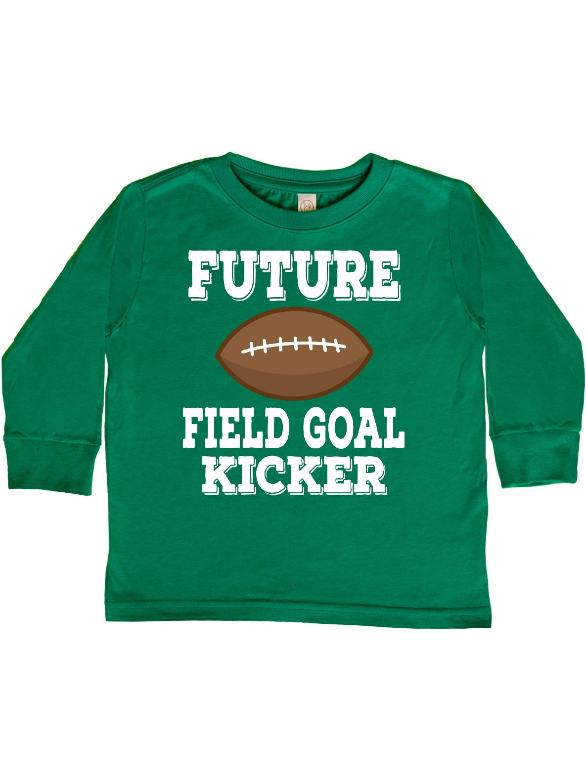 Inktastic Football Future Field Goal Kicker Gift Toddler Boy Girl Long