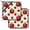 Fruit Apples, variant on Rooster Chicken Farm Pot Holder Set of 2,Heat Resistant Potholders Oven Hot Pads for Kitchen Cooking Baking BBQ