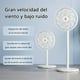 thumbnail image 3 of Ventilador De Pedestal 3 Ajustable Velocidades Para Dormitorio 14°, 3 of 8