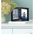Mainstays Matte Black 4x6 Two Opening Tabletop Picture Frame Collage