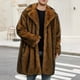 thumbnail image 4 of Ceisia Men's solid color warm coat outerwear Gift, 4 of 8