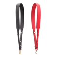 thumbnail image 1 of Asa de la correa del bolso del hombro del bolso de cuero de la PU de las mujeres, 118cm Negro + rojo jinwen Bolsas Correas Reemplazo, 1 of 8