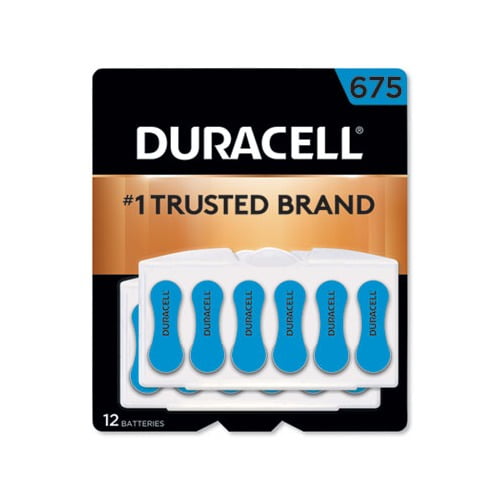 Hearing Aid Battery 675, 12/Pack