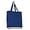 Royal, variant on (12 Pack) Set of 12 Heavy Canvas Tote Bags with Full Gusset (Natural)