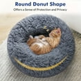 thumbnail image 3 of DABEI Soft Long Plush Cat kennel dog kennel winter warm pet bed Cat Bed Cat Mat Animals Sleeping Sofa, 3 of 17