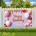 thumbnail image 7 of Decorative Design Happy Birthday Banner Glitter Letters Balloon Decoration for Kids Party Celebration Photo Shoot, 7 of 7