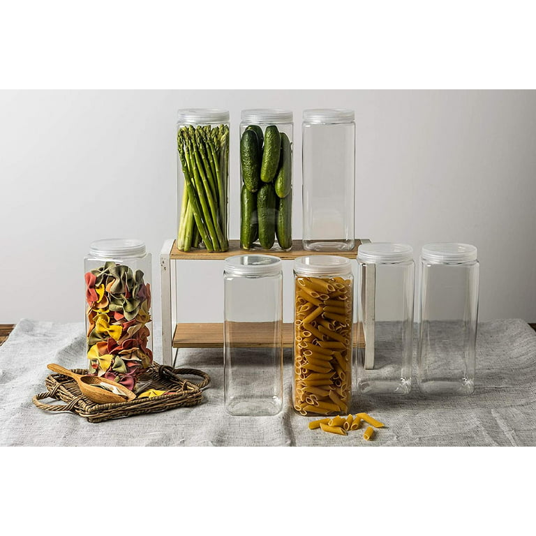 Crystalia Vegetable Storage Container Set of 3, Food Saver, BPA