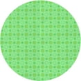 thumbnail image 1 of Ahgly Company Indoor Round Patterned Stoplight Go Green Area Rugs, 7' Round, 1 of 6