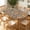 Circle-Mosaic, variant on YESAD Elastic Tablecloth For Oval Tables, Waterproof Tablecover For Up To 42X68in Oval Table Cover, Dining Tablecover For Indoor And Outdoor, Holiday, Lemon-Print