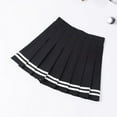 thumbnail image 3 of Women's Casual Mini Pleated Skirt High Waisted Skater Tennis Skirts Skorts with Shorts S-XXL, 3 of 9