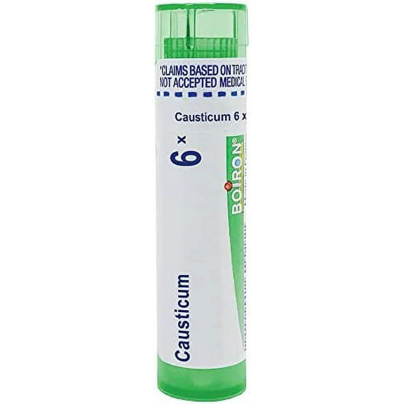 Boiron Causticum 6X for Bed-Wetting & Bladder Incontinence - 80 Pellets