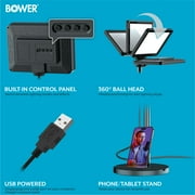 Bower 8 Creator LED RGB Light Kit 2-Pack w/ 32 Extendable Aluminum Stands , Perfect for Content Creation
