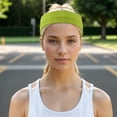 thumbnail image 2 of Unique Bargains Close-Fitting Headband Elastic Headband for Sport Green 1 Pc, 2 of 6