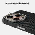 thumbnail image 6 of Stylish Texutre Case Cover for Apple iPhone 16 Pro Max, Slim Fit [Compatible with Magsafe & Accessories] Shockproof Drop Protection Anti-Scratch Anti-Slip Bumper Rugged Case for Men,Gray, 6 of 6