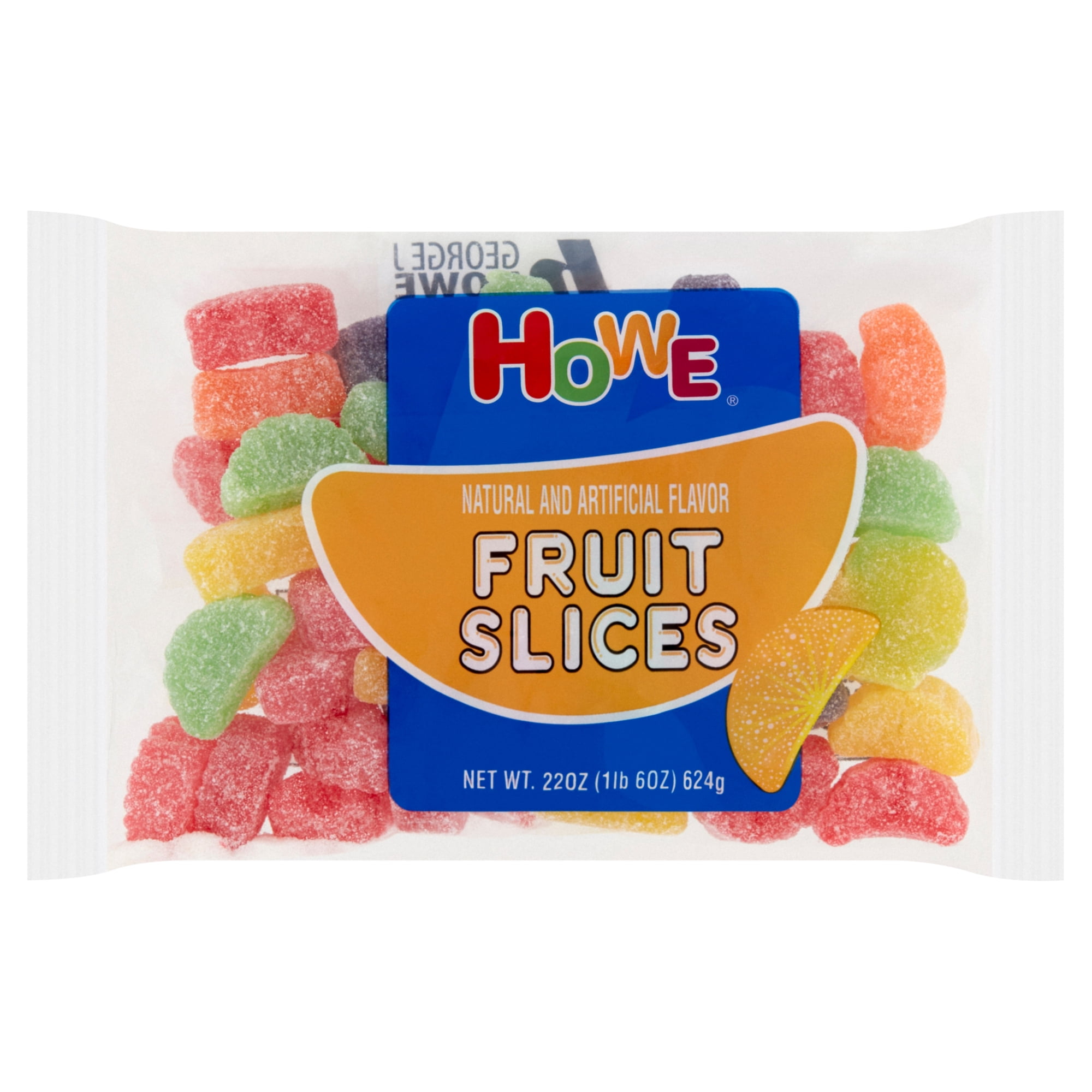 Howe Fruit Slice Gummy Candy, 22 oz, Bag