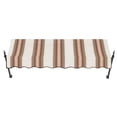 thumbnail image 2 of Awntech 6.38 Ft New Orleans Fixed Awning Canopy with Spear Arms (76.5in x 24in x 16in), Brown/Tan/Terracotta Multi, 2 of 2