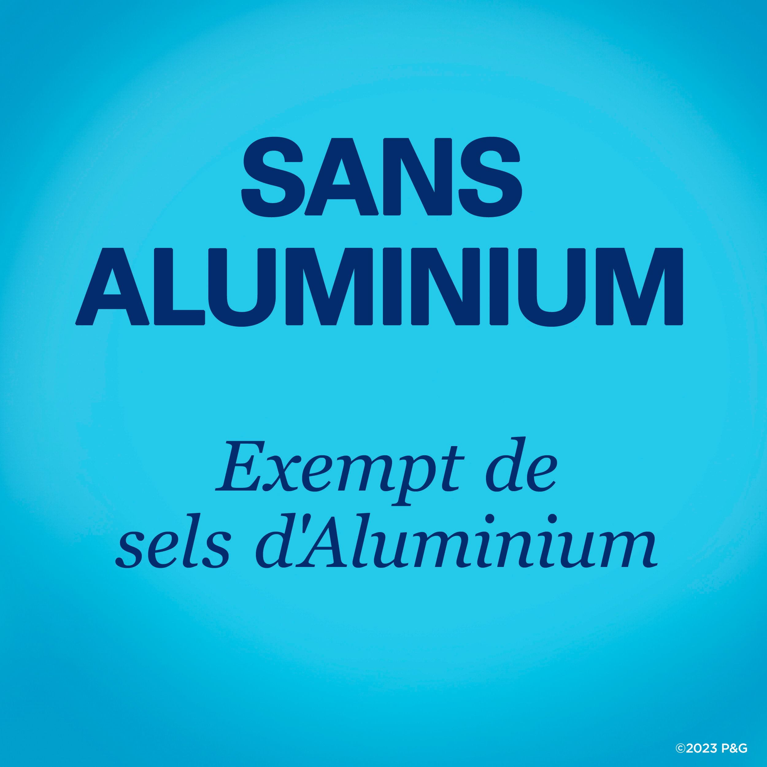 Invisible en bâton Secret sans aluminium, parfum Nénuphar clair, 68 g