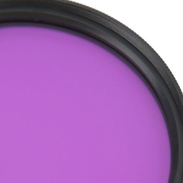 Filtre d'Objectif Couleur 55mm Verre Optique Filtre d'Appareil Photo Numérique Haute Définition Filtre d'Objectif pour Appareil Photo 55mm