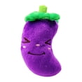 thumbnail image 5 of EclipseJewels Vegetable & Fruit Plush Dog Toy – Squeaky Soft Toy for Small Dogs, Assorted Produce Shape Puppy Toy with Squeaker, Cute Pet Toy for Play,Khaki, 5 of 6
