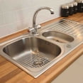 thumbnail image 2 of Home Basics Small Chrome 10 in x 12 in Sink Mat, 2 of 5