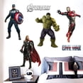 thumbnail image 3 of Superhero Stickers 3D Series Wall Stickers, 3 of 5