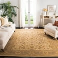 thumbnail image 2 of SAFAVIEH Antiquity Beaufort Traditional Floral Wool Area Rug, Ivory/Brown, 7'6" x 9'6", 2 of 7