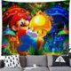 thumbnail image 2 of Tapiz De Mario Para Colgar En La Pared, Manta De Tela De Mandala India, Manta De Poliéster Para El Hogar Likrtyny Arte Deco, 2 of 2