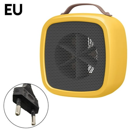

Small Space Heater 500W 360 Degree Oscillating Heating 2 Modes for Indoor Home