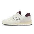 thumbnail image 2 of New Balance 574 NB Ivory Burgundy Red Men Casual Lifestyle Shoes U574YR2-D, 2 of 6