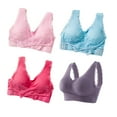 thumbnail image 4 of Sujetadores de talla grande Minnieouse Bralette lencería Azul 1 XXXL, 4 of 6