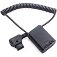 thumbnail image 2 of Foto4easy Cable adaptador de corriente extensible NP-FZ100 Batería ficticia a conector D-Tap Adaptador para cámara digital Sony A6600 A7III A7RIII A7SIII A7RM4 A9 ILCE-9 II, 2 of 4