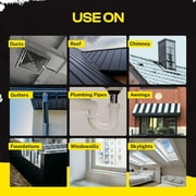 Alien Waterproof Sealant Spray Clear Caulk 14 oz Liquid Rubber Seal Insulate for Indoor Outdoor