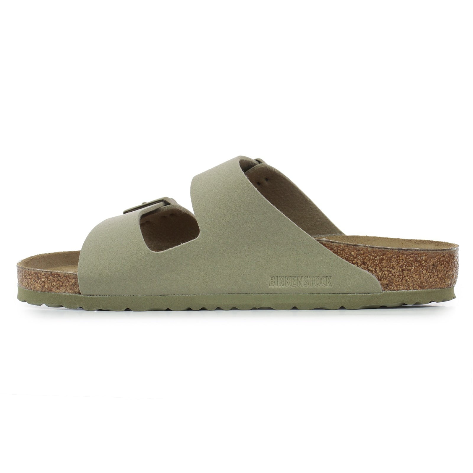 Birkenstock Unisex Arizona BS Birko-Flor Faded Khaki Sandals 7 W / 5 M US