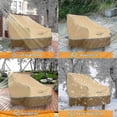 thumbnail image 5 of Outdoor Garden Armchair Cover, 210d Oxford Fabric Chair Cover, Garden Armchair Cover For Furniture, Garden Furniture Cover (89 X 96.5 X 79cm), 5 of 5