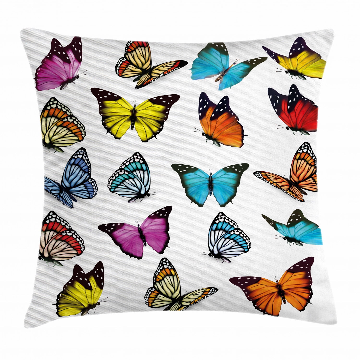 Animal Throw Pillow Cushion Cover, Big Collection of Colorful
