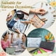 thumbnail image 5 of Bolsas cosméticas Jetec Christian Gift para mujer, 30 unidades, de lona, 5 of 6