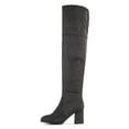 thumbnail image 2 of DREAM PAIRS Women's Thigh High Block Heel Over The Knee Boots, 2 of 5
