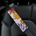 thumbnail image 5 of Shangniulu Baby Car Seat Strap Cover Retro Floral Car Seat Straps Shoulder Pads, Seat Belt Cushions Pads for Infant Car Seats 2Pcs, 5 of 6