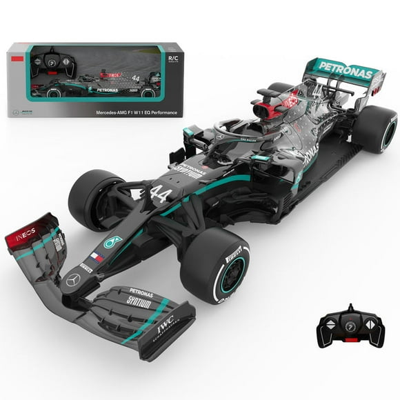 VOLTZ TOYS Licensed Mercedes AMG F1 W11 RC Car 1:18 Scale Formula 1 Remote Control Race Car with 2.4GHz for Kids & Adults