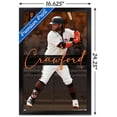 thumbnail image 3 of MLB San Francisco Giants - Brandon Crawford 22 Wall Poster, 14.725" x 22.375" Framed, 3 of 5