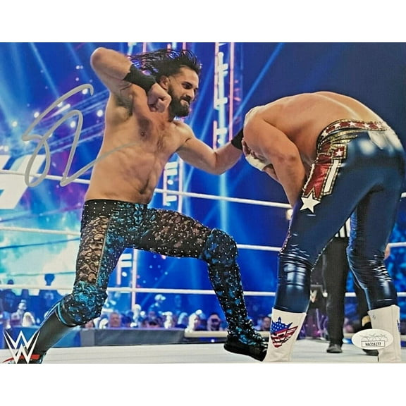 Seth Rollins Signed Autographed 11x14 Photo JSA Authenticated #5